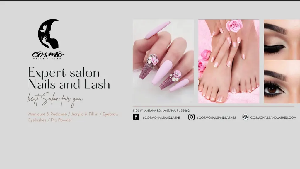 Cosmo Nails and Lashes — Nail salon in Lantana